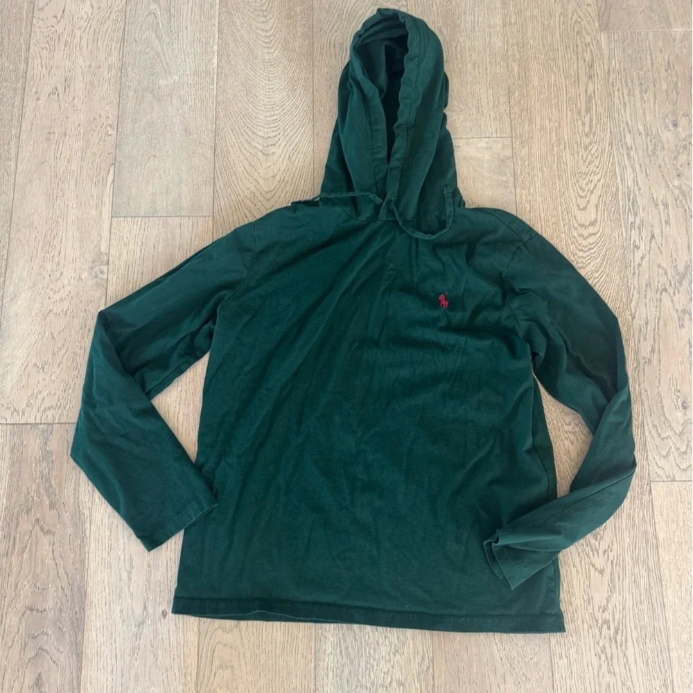 Polo Ralph Lauren Dark Green Women's t shirt with hood - Picture 1 of 4
